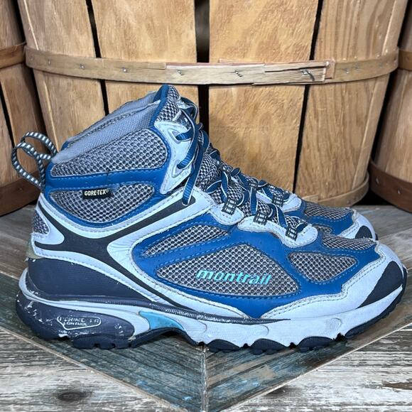 Montrail Sabino Trail Mid GTX Mesh Gortex Waterproof Hiking Boots Womens Size 7 - Picture 1 of 12